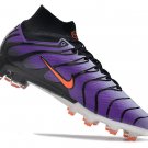 Men's& woman's   Mercurial Superfly 9 Elite AG Air Max Plus Pack - Voltage PurpleTotal Orange