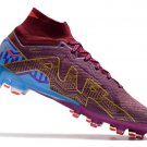 Men's& woman's   Mercurial Superfly 9 Elite AG KM Mbappe - Dark BeetrootMetallic Vivid Gold