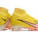 Men's& woman's   Mercurial Superfly 9 Elite AG Lucent - Yellow StrikeSunset GlowVolt Ice