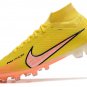 Men's& woman's   Mercurial Superfly 9 Elite AG Lucent - Yellow StrikeSunset GlowVolt Ice
