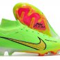 Men's& woman's   Mercurial Superfly 9 Elite FG - GreenBlackLaser Pink