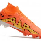 Men's& woman's   Mercurial Superfly 9 Elite FG - OrangeBlackWhite