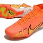 Men's& woman's   Mercurial Superfly 9 Elite FG - OrangeBlackWhite