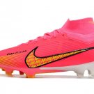 Men's& woman's   Mercurial Superfly 9 Elite FG - PinkWhiteBlackVolt