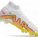 Men's& woman's   Mercurial Superfly 9 Elite FG - WhitePinkRed