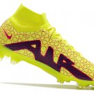 Men's& woman's   Mercurial Superfly 9 Elite FG - YellowRedPink