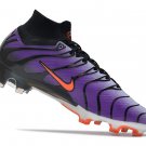 Men's& woman's   Mercurial Superfly 9 Elite FG Air Max Plus - Voltage PurpleOrangeBlack
