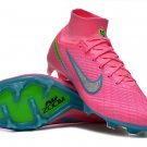 Men's& woman's   Mercurial Superfly 9 Elite FG Marcus Rashford - PinkBlueSilver