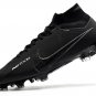 Men's& woman's Mercurial Superfly 9 Elite FG Shadow - BlackBlackBlack