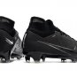 Men's& woman's Mercurial Superfly 9 Elite FG Shadow - BlackBlackBlack