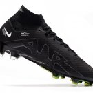 Men's& woman's   Mercurial Superfly 9 Elite FG Shadow Pack - BlackDark Smoke GreyWhite
