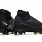 Men's& woman's Mercurial Superfly 9 Elite FG Shadow Pack - BlackDark Smoke GreyWhite