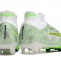Men's& woman's Mercurial Superfly 9 Elite FG XXV 25th - Ice GreenBlackSilver