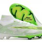 Men's& woman's Mercurial Superfly 9 Elite FG XXV 25th - Ice GreenBlackSilver
