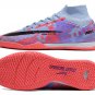Men's& woman's   Mercurial Superfly 9 Elite Indoor Dream Speed 6 - Cobalt BlissBlackFuchsia Dream