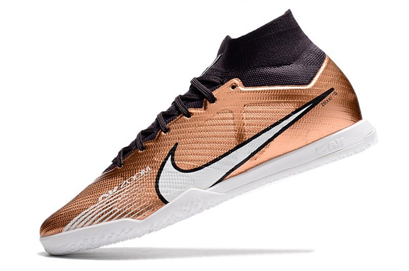 Men's& woman's   Mercurial Superfly 9 Elite Indoor Generation Pack - Metallic CopperMetallic Gold
