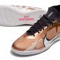 Men's& woman's Mercurial Superfly 9 Elite Indoor Generation Pack - Metallic CopperMetallic Gold