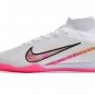 Men's& woman's   Mercurial Superfly 9 Elite Indoor Marcus Rashford - WhiteBlackHyper Pink