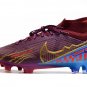 Men's& woman's   Mercurial Superfly 9 Elite Mbapp&Atilde;&copy; FG - Dark BeetrootMetallic Vivid Gold