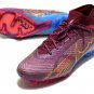 Men's& woman's   Mercurial Superfly 9 Elite Mbapp&Atilde;&copy; FG - Dark BeetrootMetallic Vivid Gold