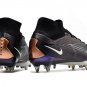 Men's& woman's   Mercurial Superfly 9 Elite SE SGClog - BlackCopperBlack