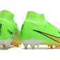 Men's& woman's   Mercurial Superfly 9 Elite SGClog - GreenBlackLaser Pink