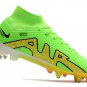 Men's& woman's   Mercurial Superfly 9 Elite SGClog - GreenBlackLaser Pink