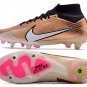 Men's& woman's   Mercurial Superfly 9 Elite SGClog Generation Pack - Metallic CopperMetallic Gold