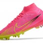Men's& woman's Mercurial Superfly 9 Elite SGClog Luminous Pack - Pink BlastVoltGridiron