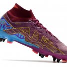 Men's& woman's   Mercurial Superfly 9 Elite SG-Pro KM - Dark BeetrootMetallic Vivid Gold