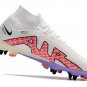 Men's& woman's Mercurial Superfly 9 Elite SG-Pro Launch Pack - WhiteOff NoirCoconut Milk