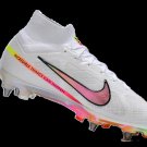 Men's& woman's   Mercurial Superfly 9 Elite SG-Pro Marcus Rashford - WhiteBlackHyper Pink