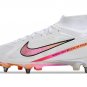 Men's& woman's Mercurial Superfly 9 Elite SG-Pro Marcus Rashford - WhiteBlackHyper Pink