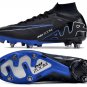 Men's& woman's   Mercurial Superfly 9 Elite SG-Pro Shadow Pack - BlackChromeHyper Royal