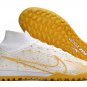 Men's& woman's Mercurial Superfly 9 Elite Turf - WhiteGoldYellow
