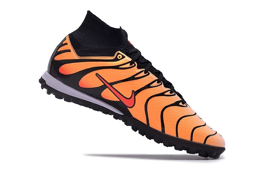Men's& woman's   Mercurial Superfly 9 Elite Turf Air Max Plus Pack - Total OrangeBlackPimento