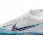 Men's& woman's Mercurial Superfly 9 Elite Turf Blast Pack - WhiteBlueLaser Pink
