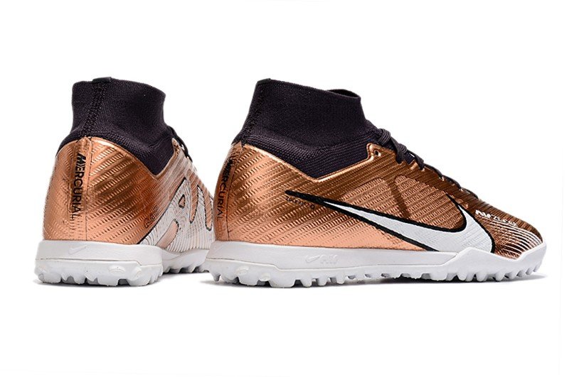 Men's& woman's   Mercurial Superfly 9 Elite Turf Generation Pack - Metallic CopperMetallic Gold