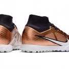 Men's& woman's   Mercurial Superfly 9 Elite Turf Generation Pack - Metallic CopperMetallic Gold
