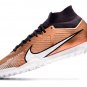 Men's& woman's   Mercurial Superfly 9 Elite Turf Generation Pack - Metallic CopperMetallic Gold
