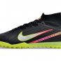 Men's& woman's   Mercurial Superfly 9 Elite Turf Marcus Rashford - BlackPinkCyber Off NoirRage Green