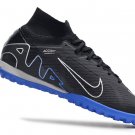 Men's& woman's   Mercurial Superfly 9 Elite Turf Shadow Pack - BlackChromeHyper Royal