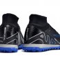Men's& woman's   Mercurial Superfly 9 Elite Turf Shadow Pack - BlackChromeHyper Royal
