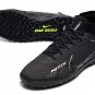 Men's& woman's Mercurial Superfly 9 Elite Turf Shadow Pack - BlackDark Smoke GreyWhite