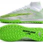 Men's& woman's Mercurial Superfly 9 Elite Turf XXV 25th - Ice GreenBlackSilver