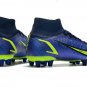 Men's& woman's  Mercurial Sperfly 8 Elite AG-Pro Recharge Pack - SapphireVoltBlue Void