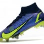 Men's& woman's Mercurial Sperfly 8 Elite SG-Pro Recharge Pack - SapphireVoltBlue Void