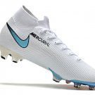 Men's& woman's  Mercurial Superfly 7 Elite Fg - WhiteFlash CrimsonPlatinum Tint