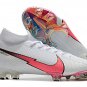 Men's& woman's Mercurial Superfly 7 Elite Fg - WhiteFlash CrimsonPlatinum Tint