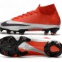 Men's& woman's Mercurial Superfly 7 Elite FG Future DNA - RedSilverBlack